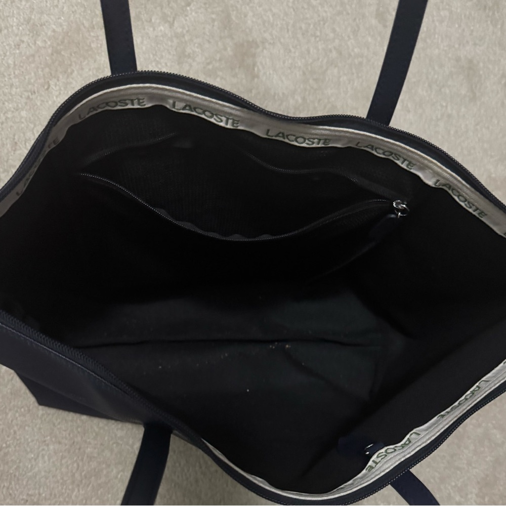 Lacoste Women's Navy Tote Bag - Picture 5 of 13